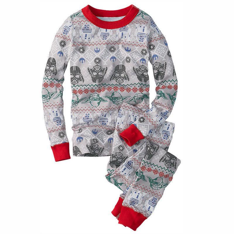 

Узор Рождественская Печать Семейный Пижамный Комплект Ночная Одежда Одежда для Сна Kids,4T