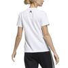Adidas Mountain Logo Sports Short Sleeve Tee Women Tops White GP0673