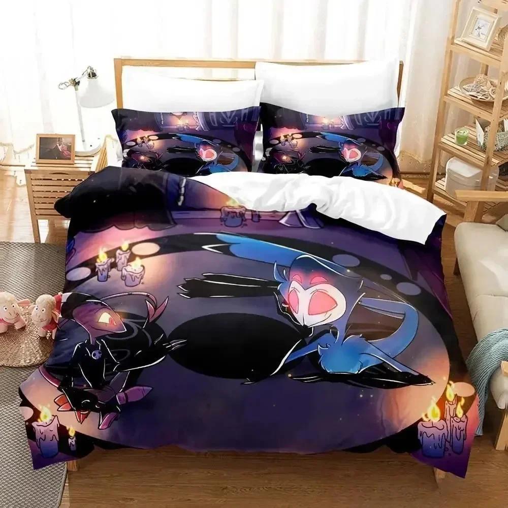 Loona Boss Bedding Set Single Twin Full Queen King Size Bed Set Adult Kid Bedroom Duvet Cover Sets 3D Anime Parure De Lit Bed