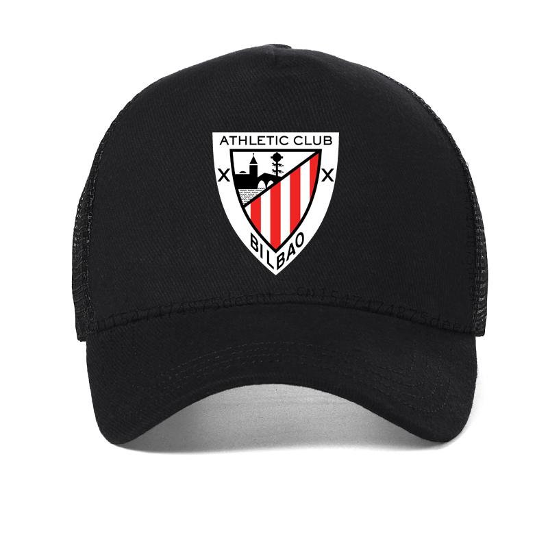 Athletic Club De Bilbao Men Baseball Cap Spain Soccer Club Athletic Bilbao Hat Summer Cool Mesh Snapback Hats Bone Garros