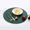 Round Placemats for Dining Table, Woven Heat Insulation Pad, Biodegradable Coasters for Dishes Cups, Farmhouse Kitchen Decor