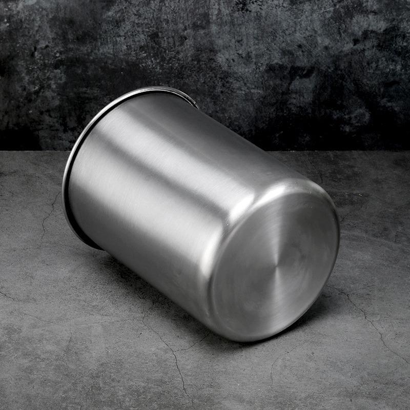 Verdickter Eiskübel aus Edelstahl, kontinuierliche Eiskübelform, Mini-Kühlschrank, spezieller Eimer für kontinuierliches Eis