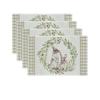 Heat-Resistant Stain-Proof Linen Party Placemats - Festival Collection