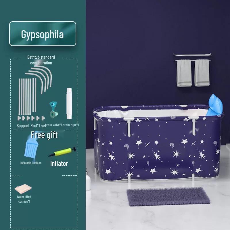 Portable Foldable Bathtub: Adult & Child Indoor Bath Basin