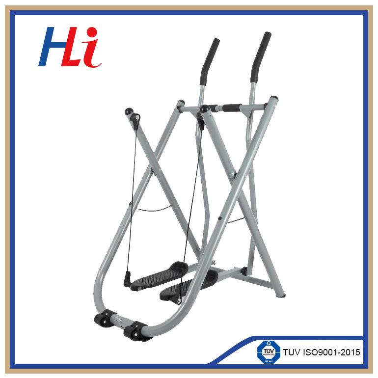 Home Fitness Beauty Leg Bike: Walking Pedal, Heart Rate Monitor, Front & Back Swing Trainer