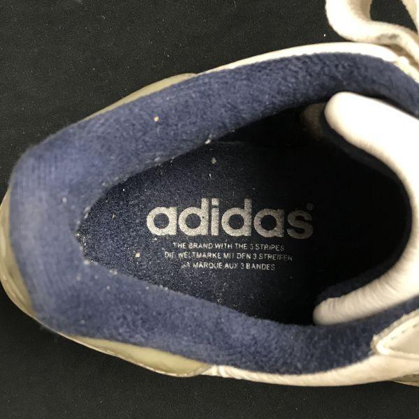 adidas SUPER STAR low cut sneakers 5.5 23.5 white trefoil(USED)