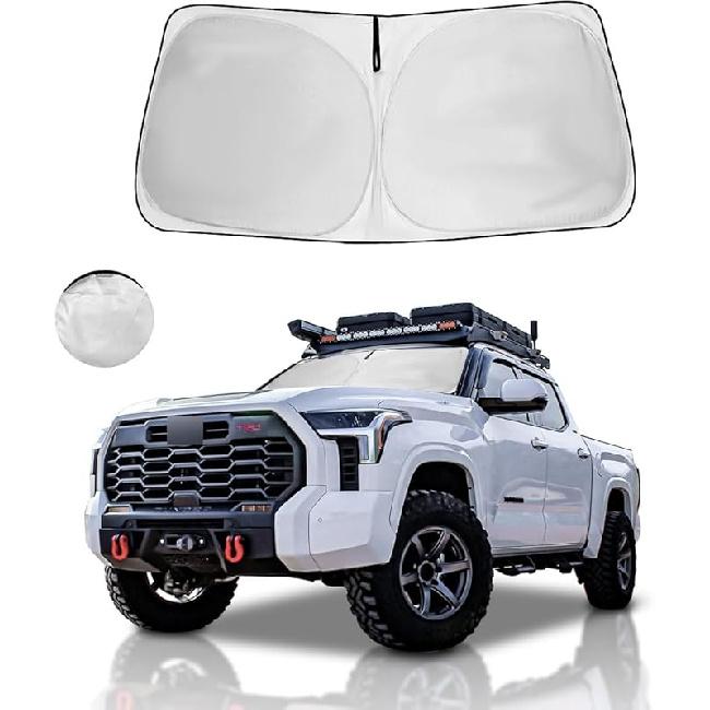 Windshield Sun Shade Fit 2025 2024   - Toyota RAV4 Prime LE Hybrid XLE XLE Premium Adventure TRD Off Road Front Window Sunshade Accessories SUV Sun