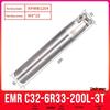 Shockproof EMR CNC Milling Cutter Holder - Round Nose, Bull Nose & Flat Machining Extensions (R4, R5, R6)