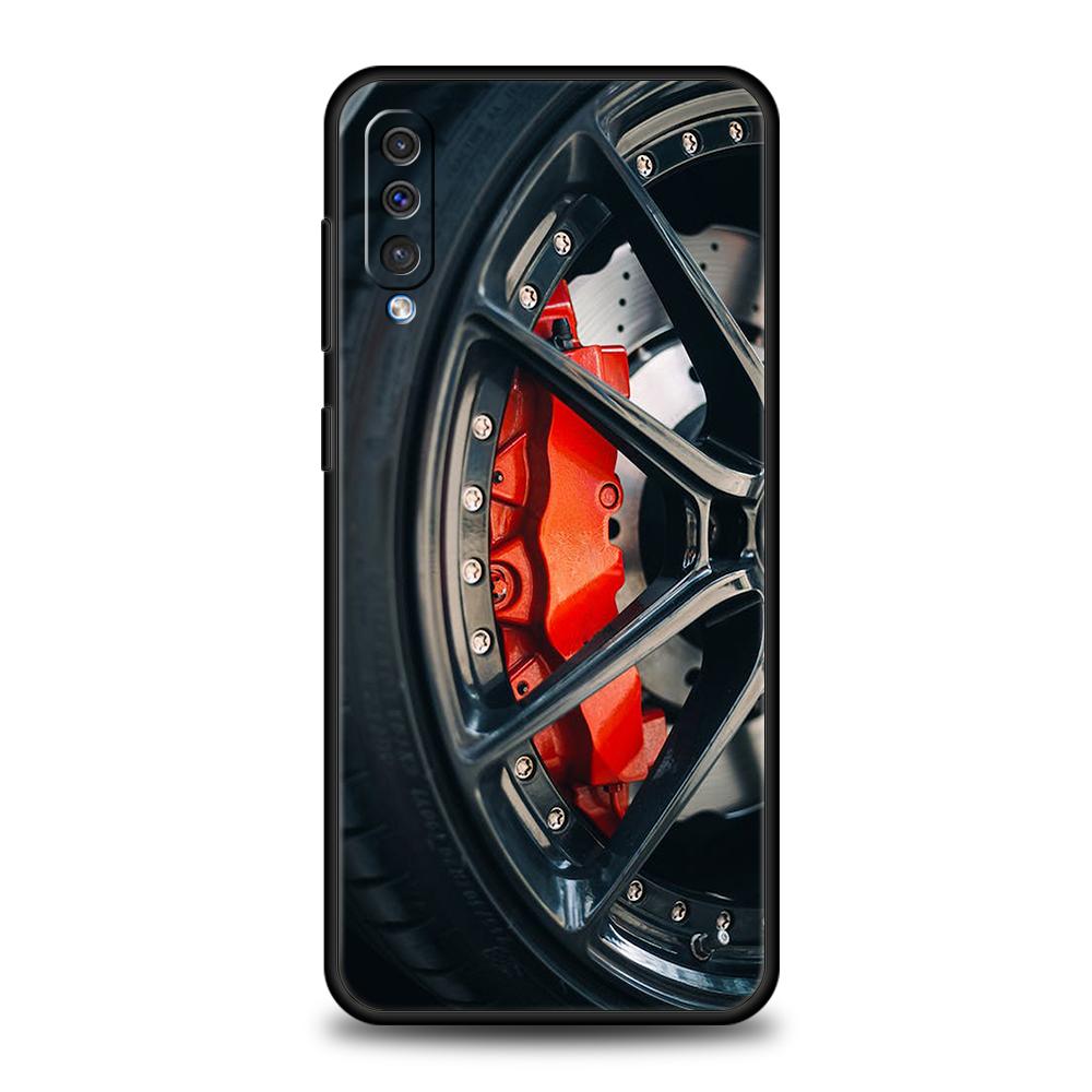 

Sports Car Wheel Tire Speed Phone Case For Samsung Galaxy A12 A22 A50 A70 A20 A10 A40 A42 A52 A20S A02 A03 A04 5G Silicone Cover Samsung A40