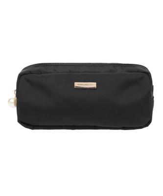 Maison De Fleur Exclusive Gadget Black Pouch/Drawstring Bag, E-commerce Pouch, Women's,