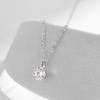 1CT Prong Setting Moissanite Necklace D color VVS1 Lab Diamond Pendant For Women 925 Sterling Silver Wedding Jewelry
