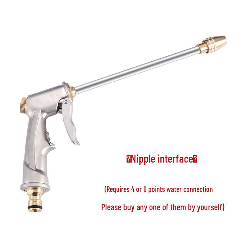 Mosiężna dysza i szczotka do mycia samochodu pod wysokim ciśnieniem