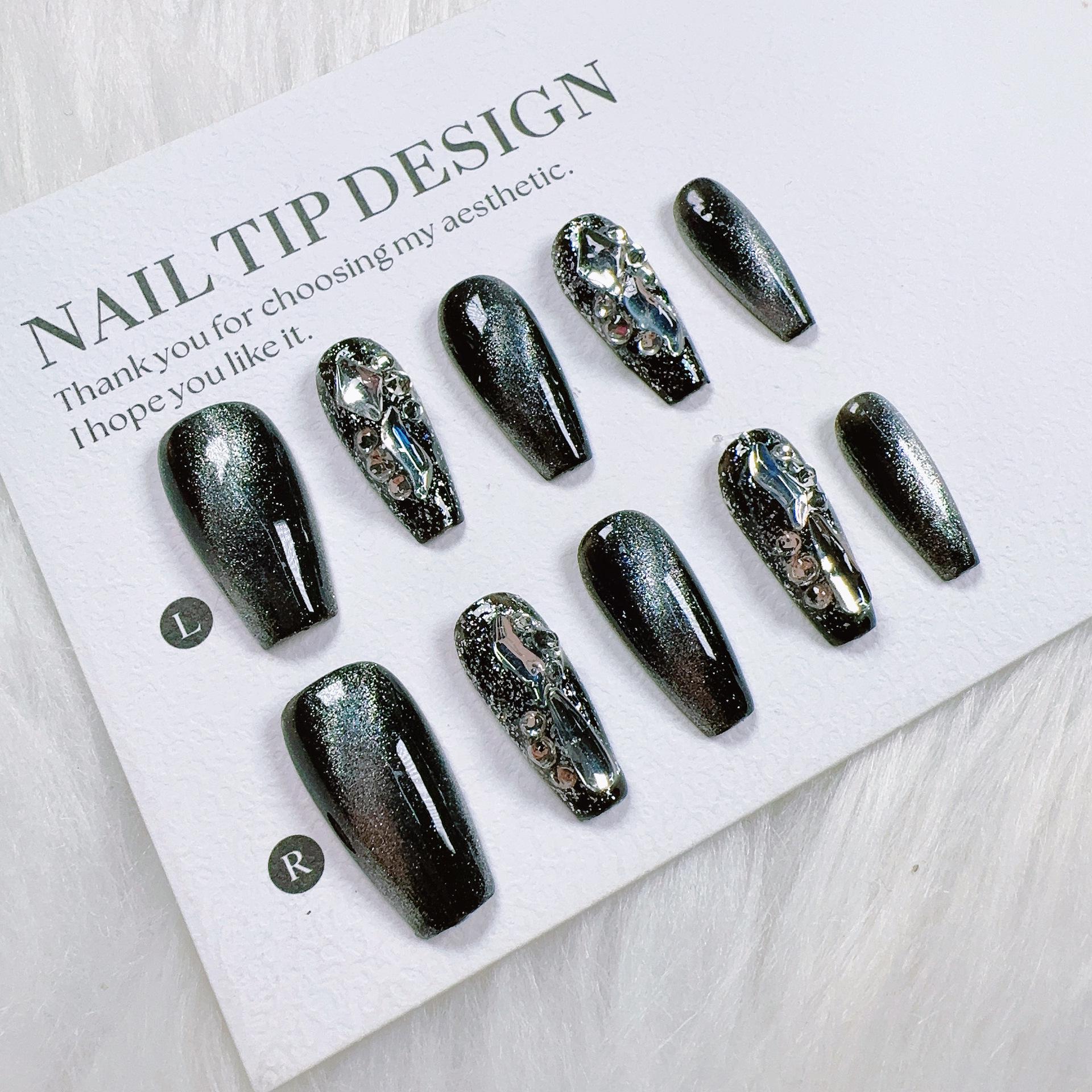 Obsidian Stacked Drill Silver Burst Wearable Armor Plates: Handmade Simple yet Elegant Style