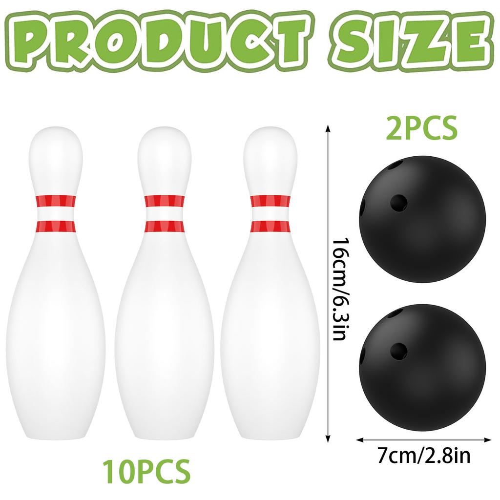Kids Bowling Set Sports Kids Educational Toys Ball And Pins Bowling Toys Plastic Funny Bowling Set Kids Indoor Ball Family Game