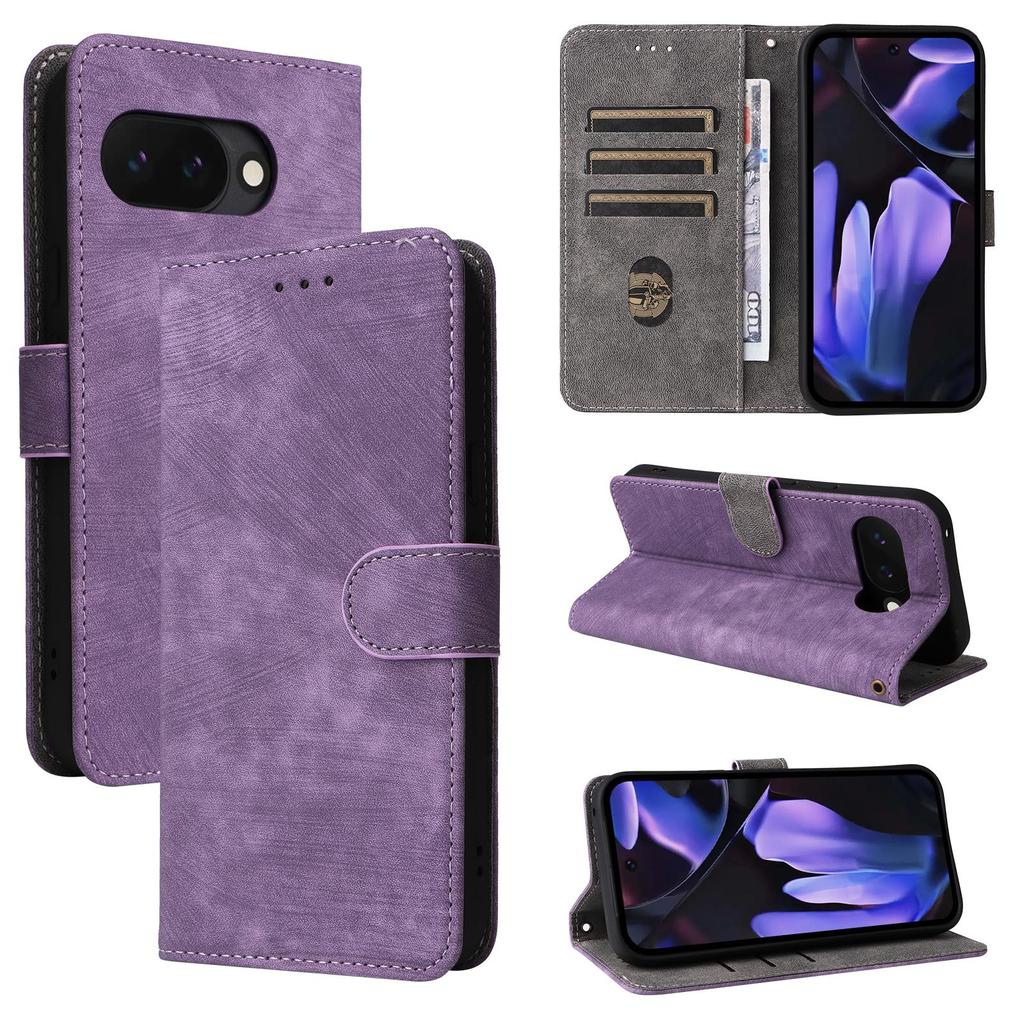 Flip Cover compatible for Google Pixel 10A PU Leather Phone Case Full-Body Protection with [RFID Blocking]