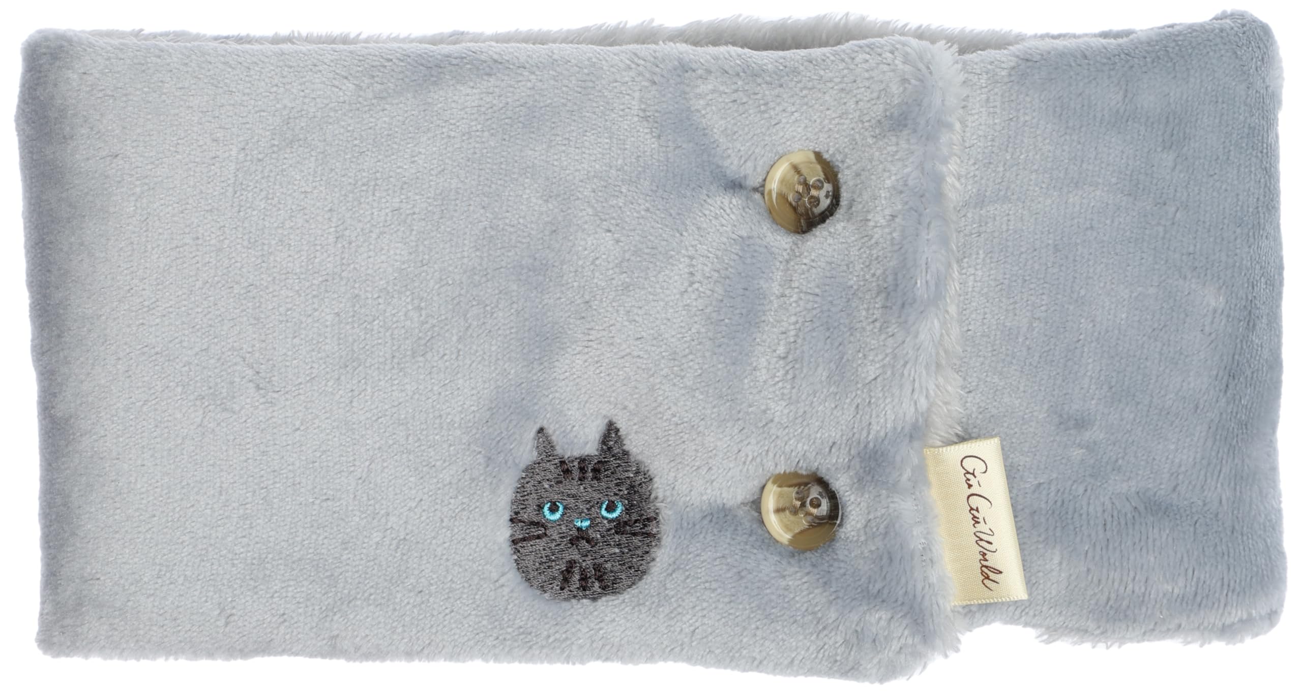 

Goo Goo World Neck Cat Light 65cm x 13cm Women s Warmer, 36602501, Design, Warm, Gray, 36602501B, Approx.