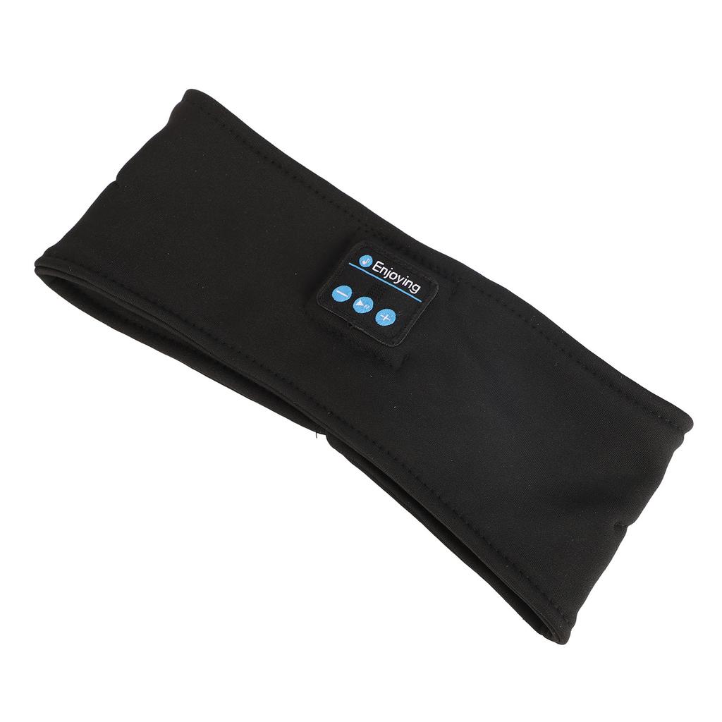 Sports Music Headband Portable USB Sleep Headphone BT Headband for Sleeping Workout Jogging Traveling Meditation Black