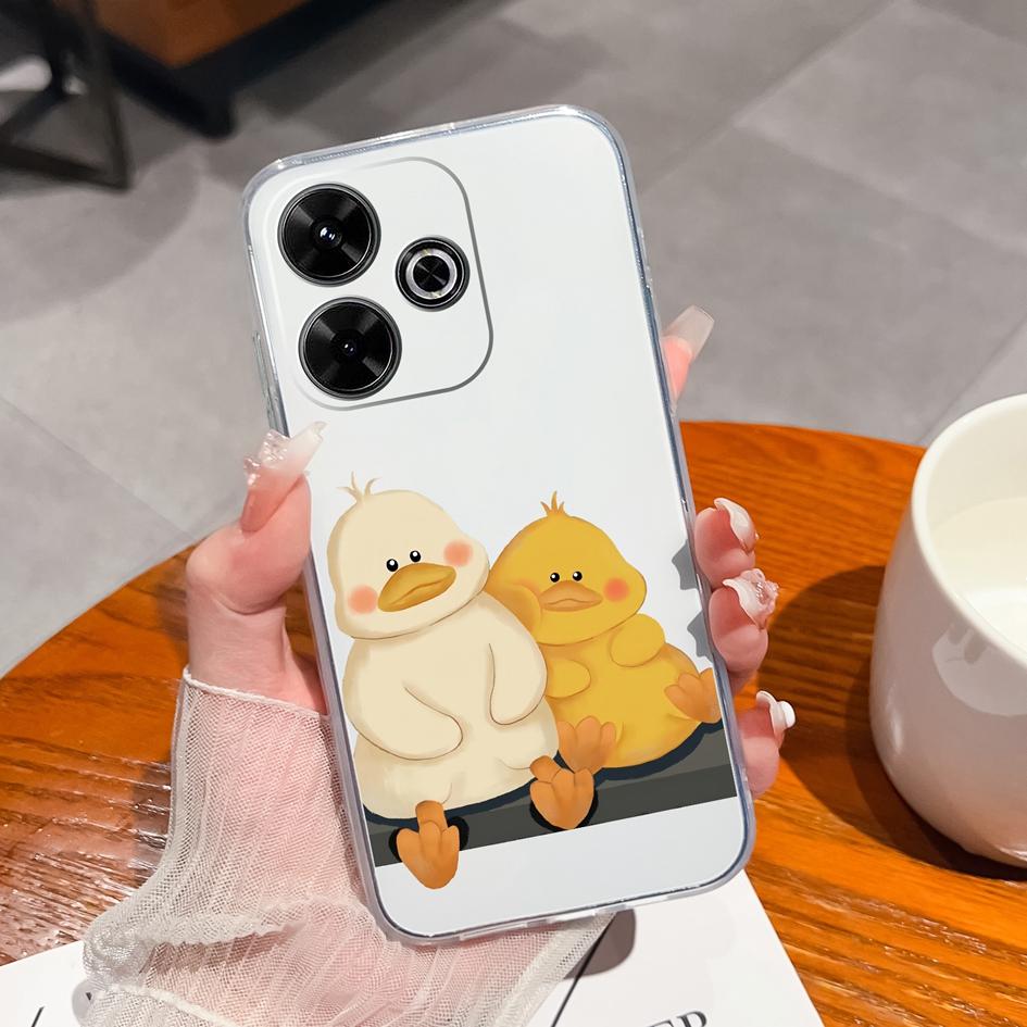 Populární pouzdro s graffiti motýlem pro Xiaomi Redmi 13 13C 14C A3 Note 13 Pro K70E K60 Ultra Nový kryt Měkký silikonový Ochrana proti pádu Průhledné pouzdra na telefon pro Redmi