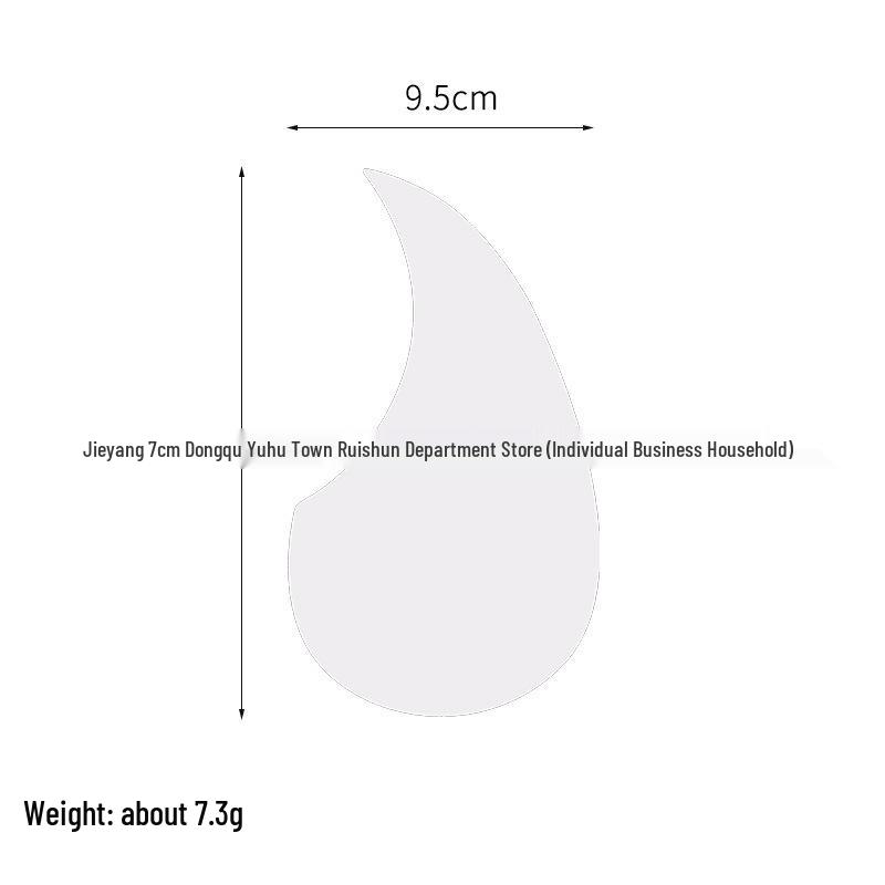 Colorful Painted Pickguard Accessories for 38" 40" 41" Acoustic Guitars