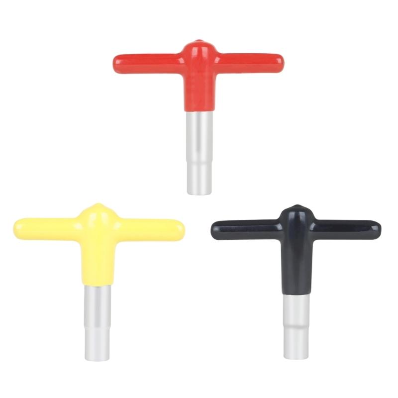 Adjusting Wrench Zinc Alloy T-Shaped Square Hole Wrench Drum Key Percussions Instrument Adjustment Tool Drum Tunings Key