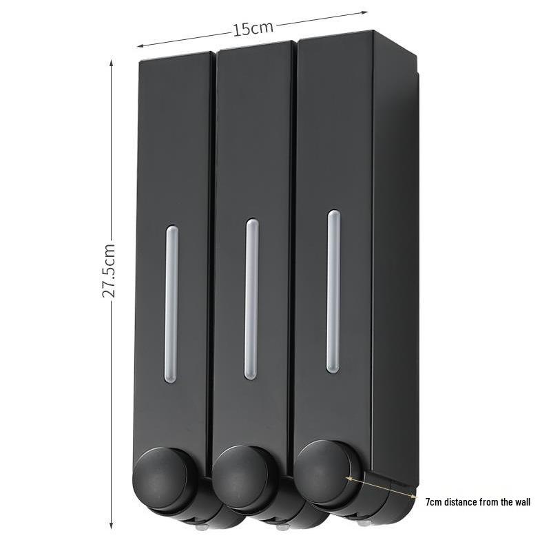 Wall-Mounted Soap & Shampoo Dispenser for Hotels and Guesthouses