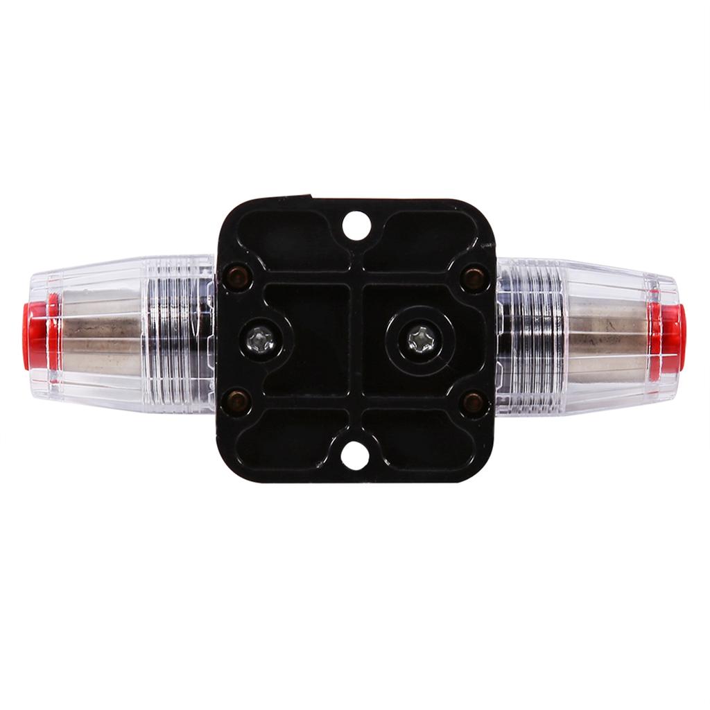 1pc 12V DC 40A Circuit Breaker Reset Fuse Resettable Convenient Easy Use for Car