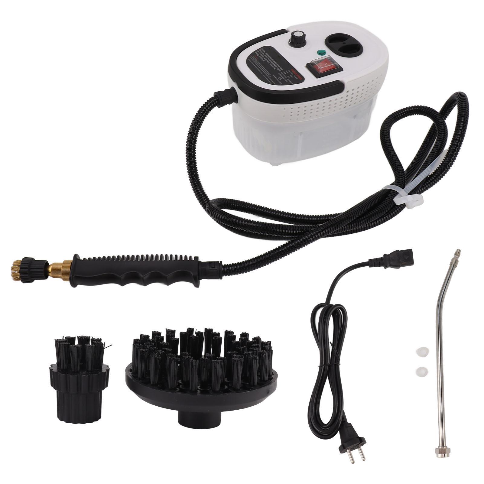 

Пароочиститель 2500 Вт Белый Удаляет Грязь Сажевый Жир Высокое Давление Температура Быстрый Нагрев Пар