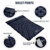 Outdoor Camping Inflatable Mattress Portable Travel Double Sleeping Tent Mat Ultralight Folding Air Mat Built-In Inflator Pump