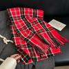 Autumn and Winter High-end Fashion Woven Plaid Scarf Sweet and Elegant Temperament Imitation Cashmere Warm Fringed Shawl