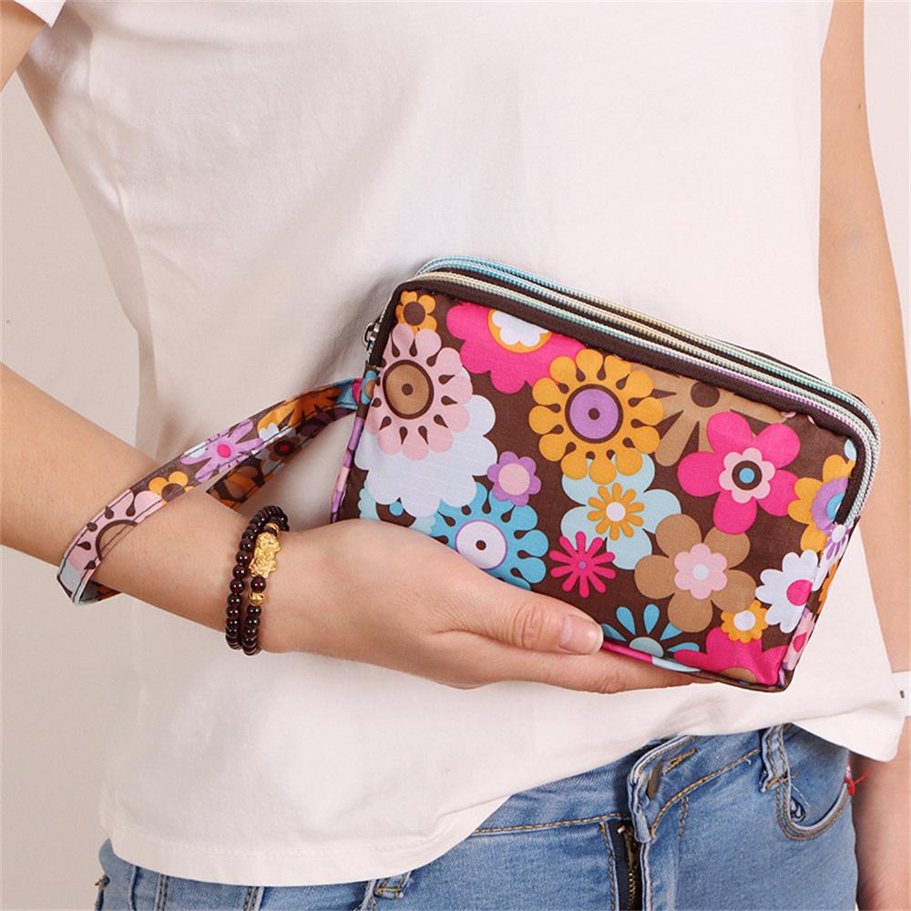 Portable Embroidered Women Handbags National Ethnic Butterfly Flower Bags for Lady Clutch Tassel Small Flap Evening Bag