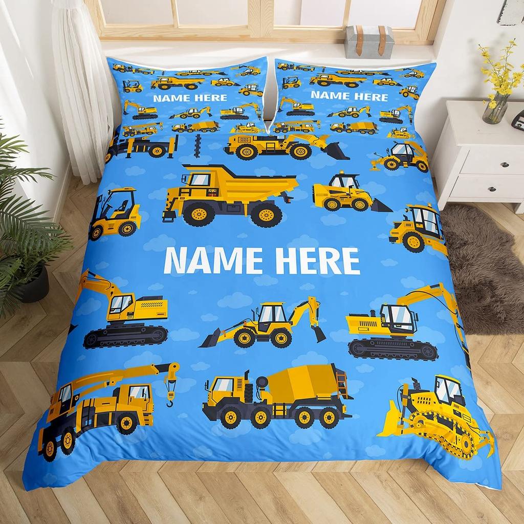 Custom Bedding Set Basketball Duvet Cover Set With Custom Name For Boys Personalized Sports Comforter Cover For Birthday Gifts