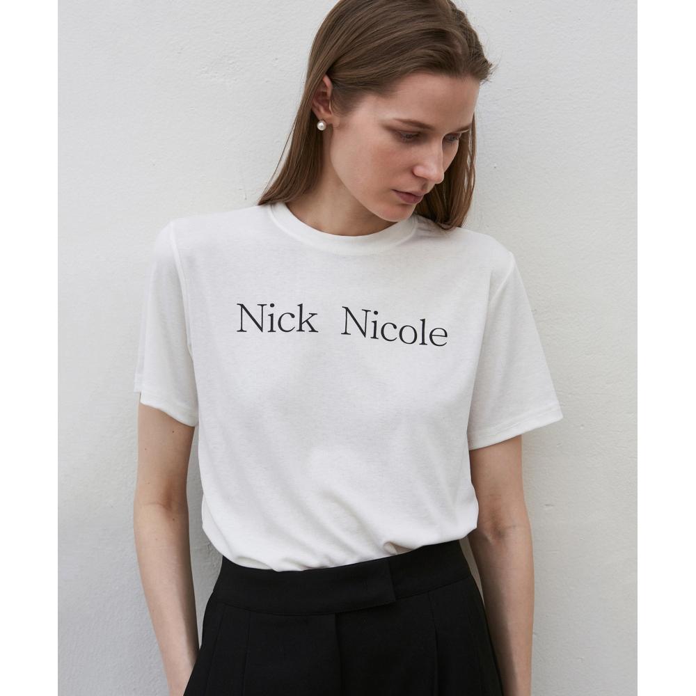 

НИКНИКОЛЬ NICOLE CLASSIC LOGO TEEWHITE