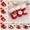 Anti Slip Newborn Floor Sock Soft New Year Toddler Socks Christmas Baby Socks  0-3 Years