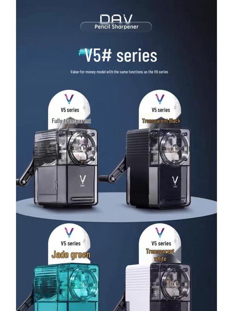 Big V Long Lead Sketch & Exam Pencil Sharpener V5/V6