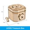 Robotime ROKR DIY 3D Wooden Puzzle Gear Model Building Kit Toys Gift for Children Teens
