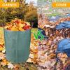Sac de Jardin - Indéchirable - Lot de 3 - 272 L - Tissu Polypropylène Durable - Pliable