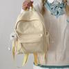 Schoolbag Female College Student Lightweight Simple Versatile Casual Girl Style Backpack Korean Ins Style Junior High School Backpack