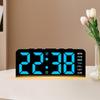 New GH9001 Multifunctional LED Table Clock with Large Numbers, Date, Snooze, and Atmosphere Light