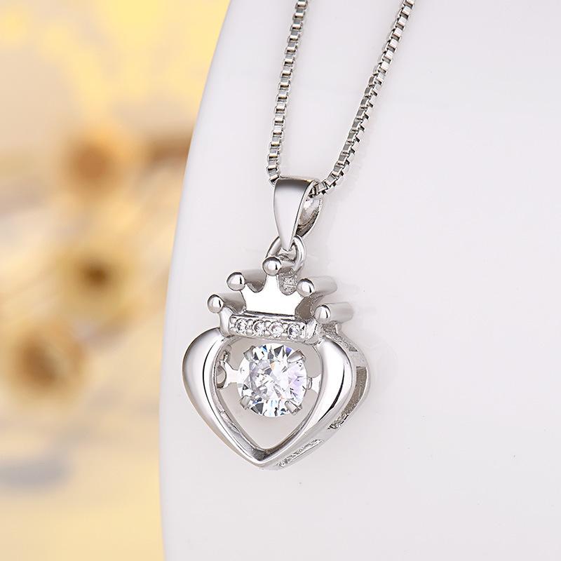 Ожерелье Love Heart для женщин, модное ожерелье-цепочка на ключицу