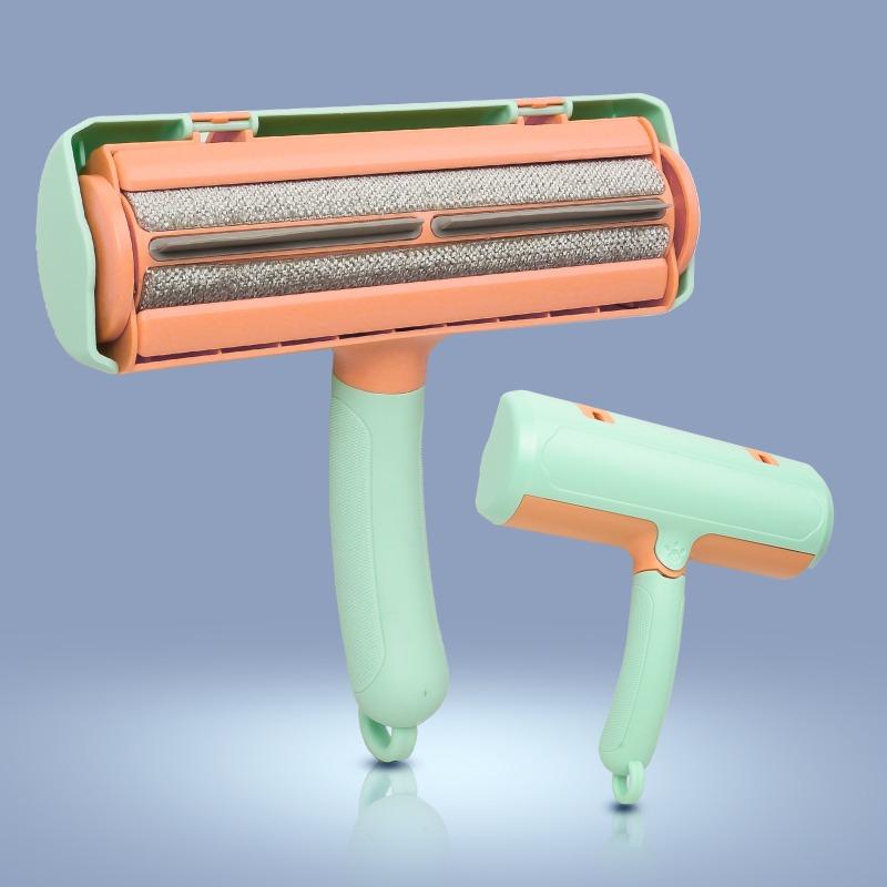 Rullo Spazzola per Peli di Gatto, Assorbimento Elettrostatico, Rimozione Peli, Raccoglipeli Adesivo, Raccogli Palle, Raschietto per Peli, Meraviglia per la Rimozione dei Peli degli Animali Domestici