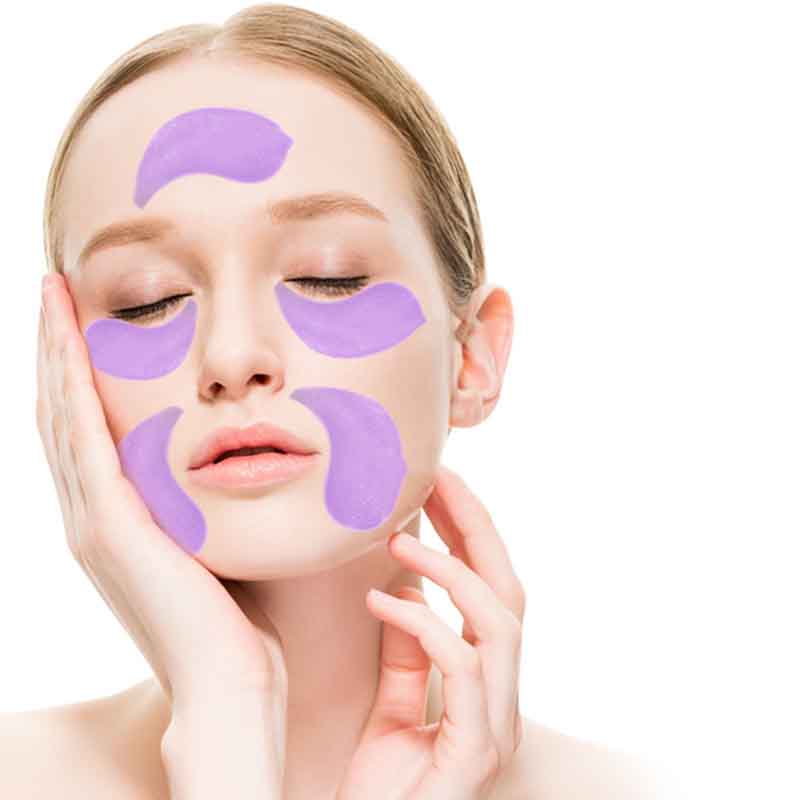 Bilder Traubenkern-elastische, weiche Augenmaske, feuchtigkeitsspendende und erfrischende Augenpflege, Augenklappe