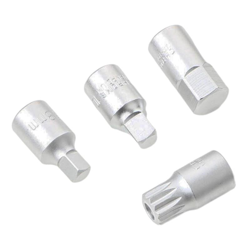 1Pcs 3/8 Drive Auto Repairing Gearbox Screw Wrench Gearbox Screw Wrench For M16 H17 S8 S10 Metal Oil Sump Drain Socket Wrench