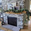 Simulated Cedar Pine Garland Realistic Greenery Rattan Weatherproof Simulated Vine DIY Hanging Ornament Indoor Outdoor Decor