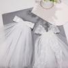 WTEMPO White Bridal Veil Registration Photo Props Wedding Bow Headwear Engagement Proposal Confession Fluffy Veil