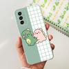 For Samsung Galaxy M13 Case M 13 2022 Cover SM-M135F Lovely Astronaut Clear Soft Silicone Shockproof Bumper For Samsung F13 Capa