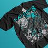 High School DxD Rias Gremory Anime T-shirt Akeno Himejima Issei Graphic Shirt All Size