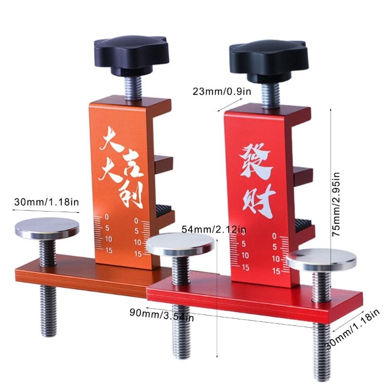 Adjustable Cabinet Handle Template Tool Support Arm Punch Locators Drilling Guide for Accurate Door Installation