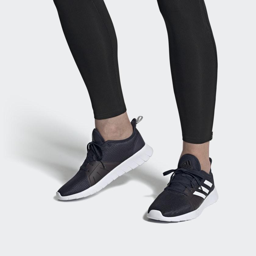 Adidas Asweemove Simple Comfortable Fabric Breathable Shock Absorption Low-Top Running Shoes Men Sneakers Blue FW1682