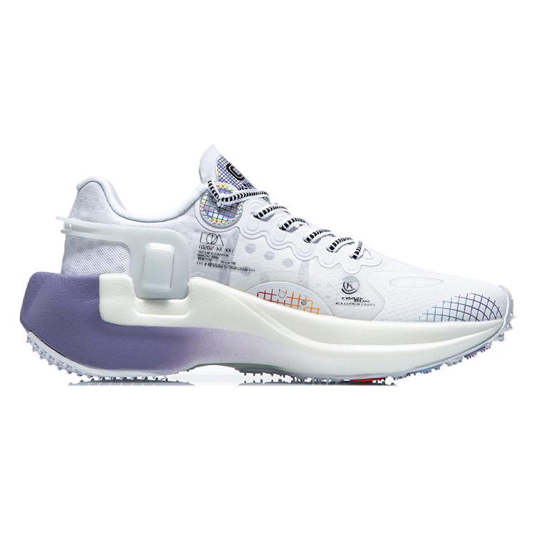 Li Ning Ranger Essential Slip Resistant Abrasion Resistant Low Top Running Shoes Women's Light Purple ARHR054-6