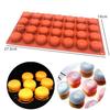 Multiple Styles Silicone Hemispherical and Spherical Molds – DIY Baking Chocolate Cup, Filled Cake, Pudding, Dessert Decorating Mold Set